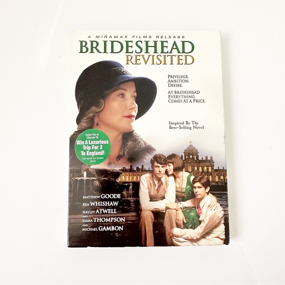 Brideshead Revisited DVD